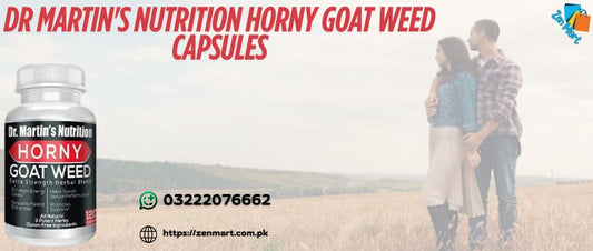 Dr Martin's Nutrition Horny Goat Weed Capsules Price in Pakistan - 03222076662