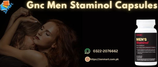 GNC Men Staminol Capsules Price in Pakistan, Lahore, Islamabad, Karachi - 03222076662