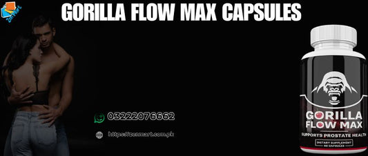 Gorilla Flow Max Capsules Price in Pakistan, Lahore, Karachi, Islamabad - 03222076662