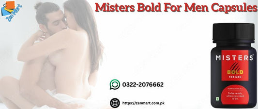 Misters Bold For Men Capsules Price in Pakistan, Lahore, Karachi, Islamabad - 03222076662