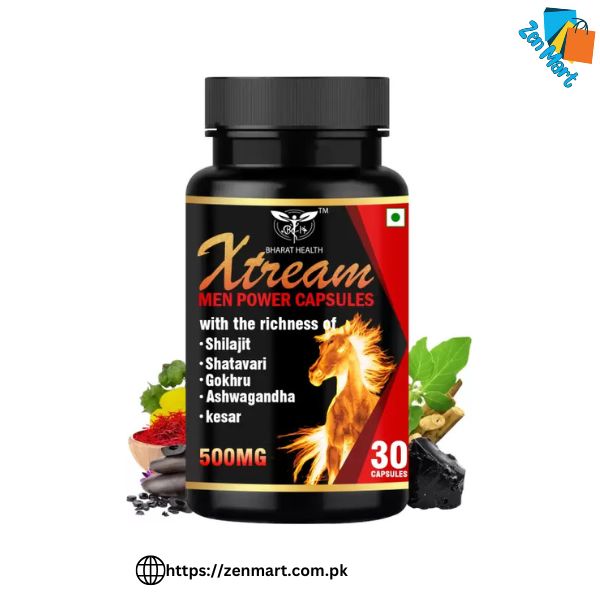 Bharat Health Xtream Men Power 500 mg Capsules