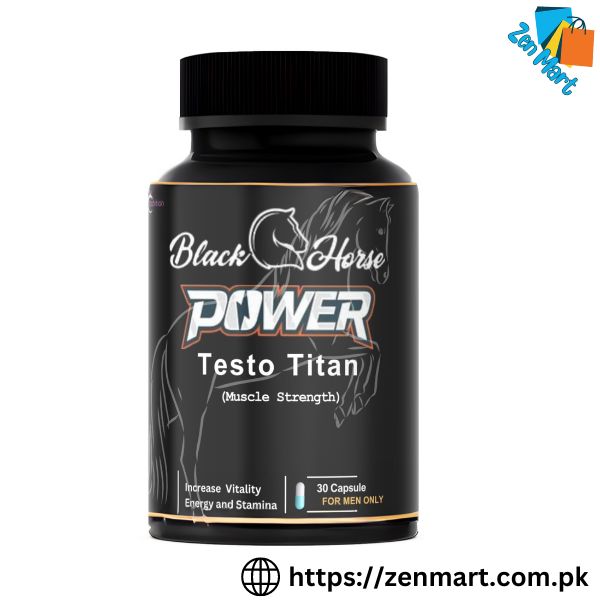 Black Horse Power Testo Titan Capsules