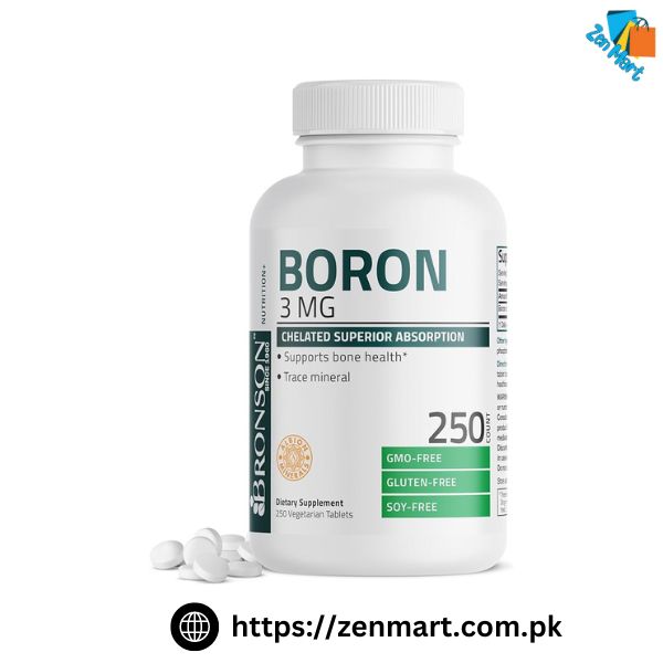 Boron 3mg Supports Bone Health Tablets