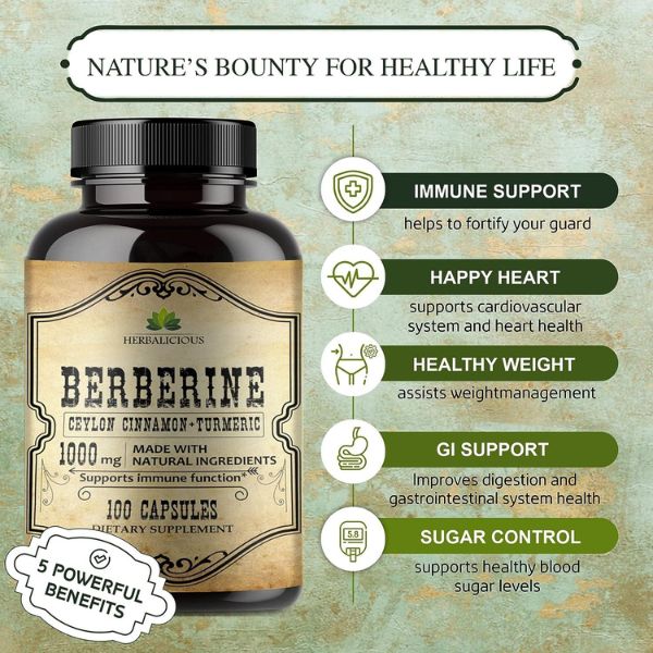 Herbalicious Berberine Supplements In Pakistan