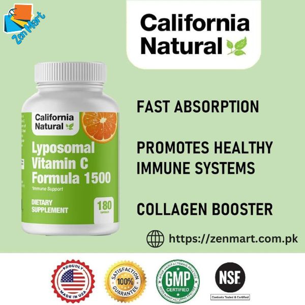 California Natural Liposomal Vitamin C Formula 1500