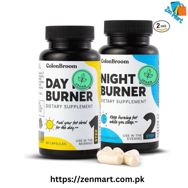 Colonbroom Day & Night Fat Burner Capsules