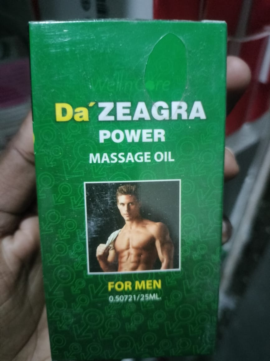 Da Zeagra Power Massage Oil For Men at Best Online Price In Pakistan