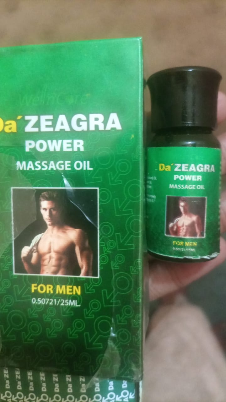 Da Zeagra Power Massage Oil For Men at Best Online Price In Pakistan
