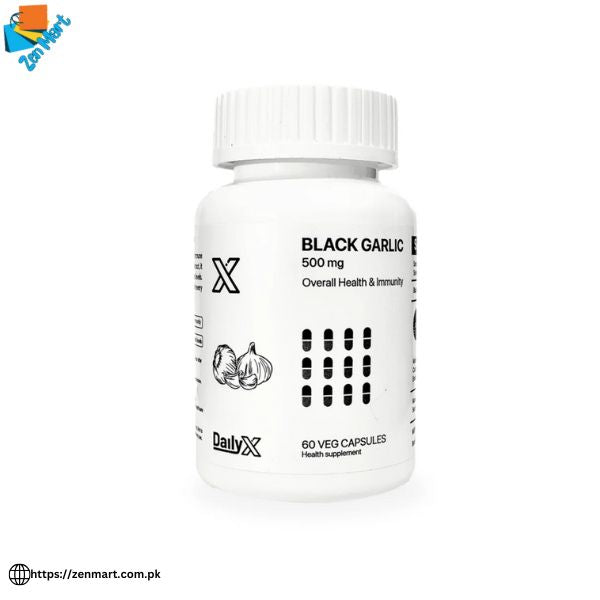 Daily X Black Garlic 500 mg Capsules