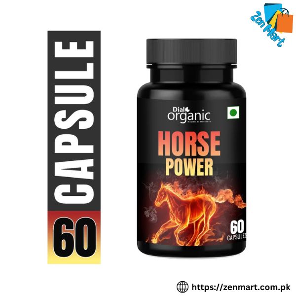 Dial Organic Horse Power Capsules