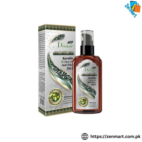 Disaar 2 In 1 Keratin & Olive Hair Serum Price in Pakistan
