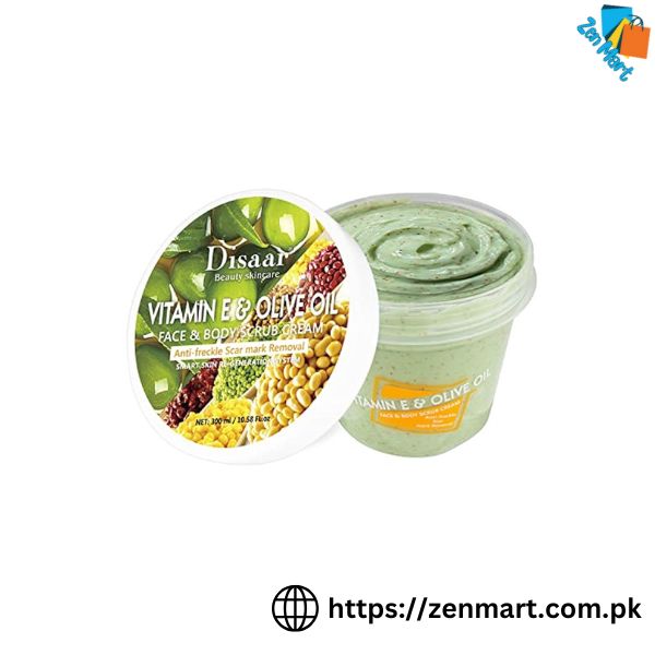 Disaar Vitamin E & Olive Oil Scrub Price in Pakistan