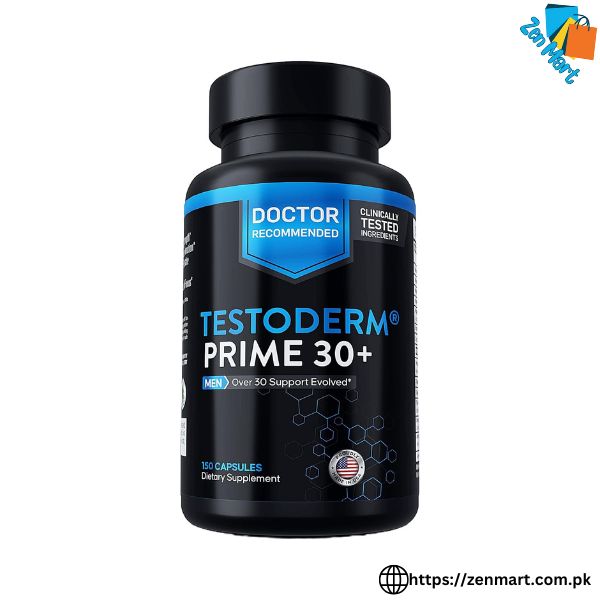 Doctor Recommended Testoderm Prime 30 Plus Capsules
