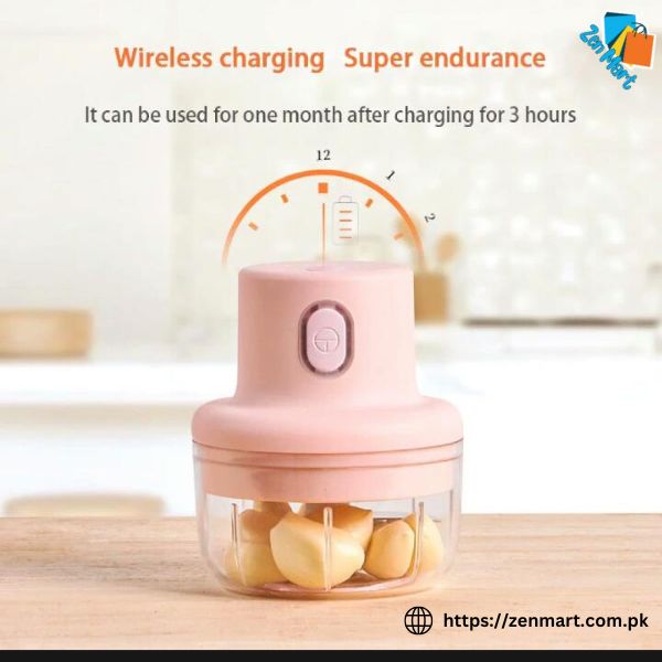 Double Bowl Rechargeable Mini Electric Chopper Price in Pakistan