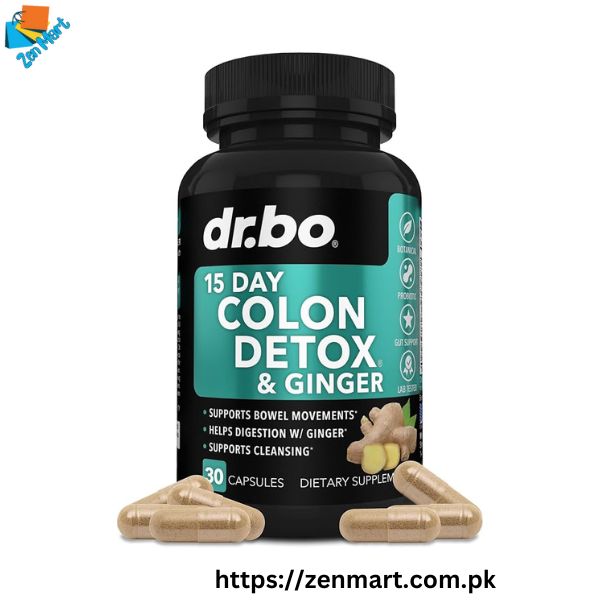 Dr Bo 15 Day Colon Detox & Ginger Capsules