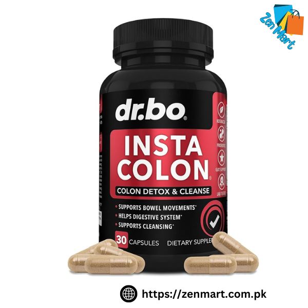 Dr Bo Insta Colon Detox & Cleanse Capsules