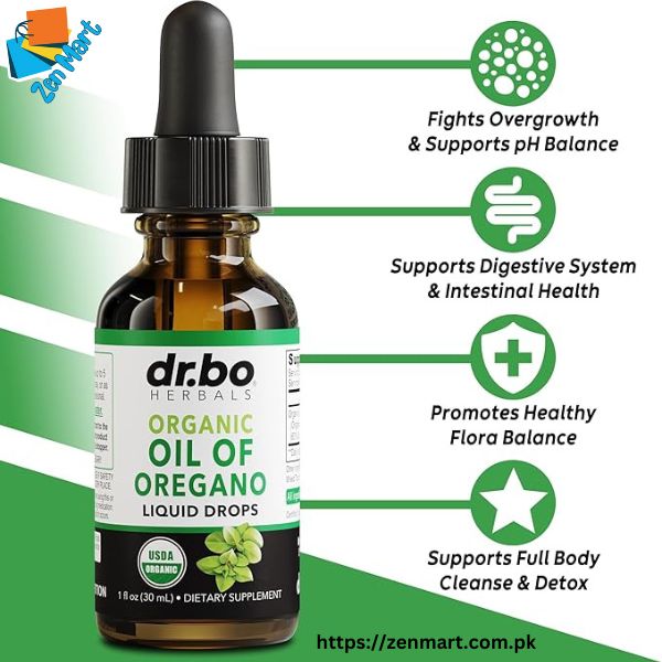 Dr Bo Organic Oil Of Oregano Drops