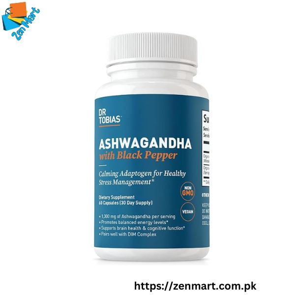 Dr Tobias Ashwagandha With Black Pepper