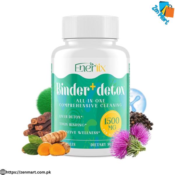 Enerix Binder Plus Detox Capsules Price