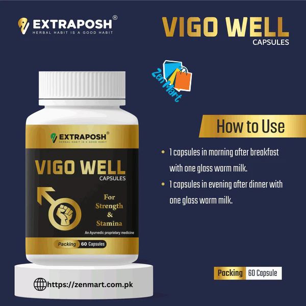 Extraposh Vigo Well Capsules For Men Stamina Price