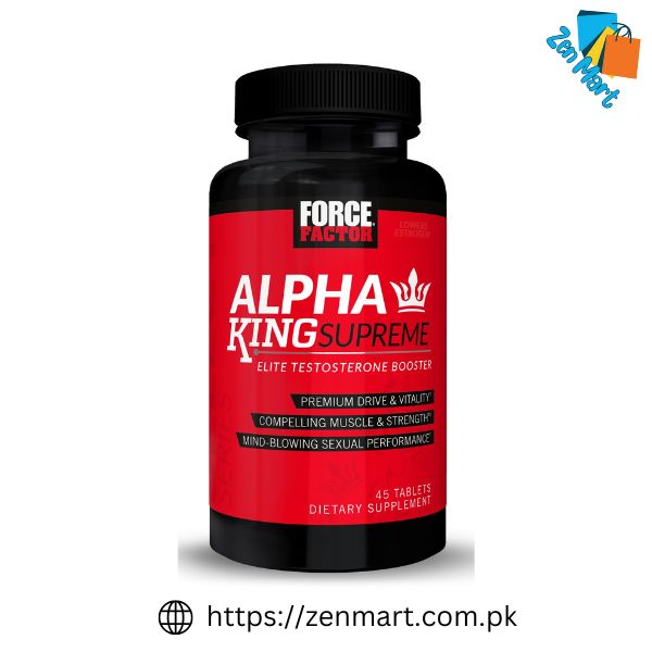 Force Factor Alpha King Supreme Tablets