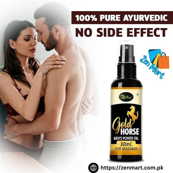 Gold Horse Men Power Oil