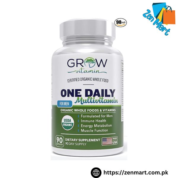 Grow Vitamin One Daily Multivitamin Capsules