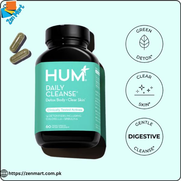Hum Daily Cleanse Capsules For Clear Skin