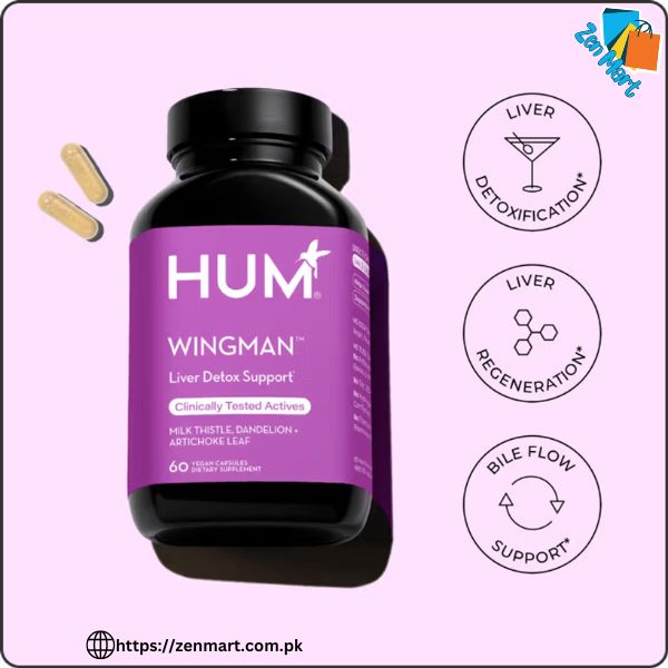 Hum Wingman Liver Detox Support Capsules Price