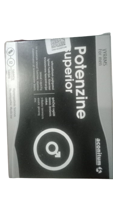 Potenzine Superior 12 Tablet Price in Pakistan