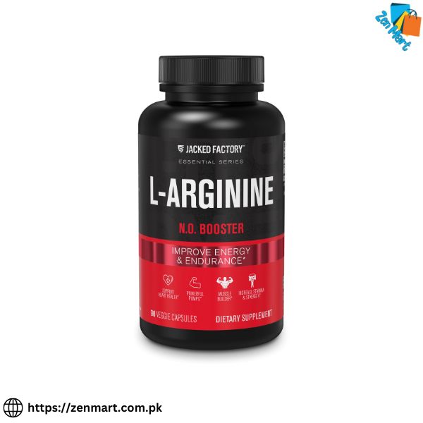 Jacked Factory L Arginine N O Booster Capsules Price