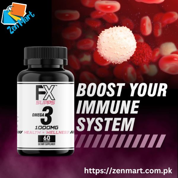 Fx Supps Omega 3 1000mg Health Plus Wellness Capsules