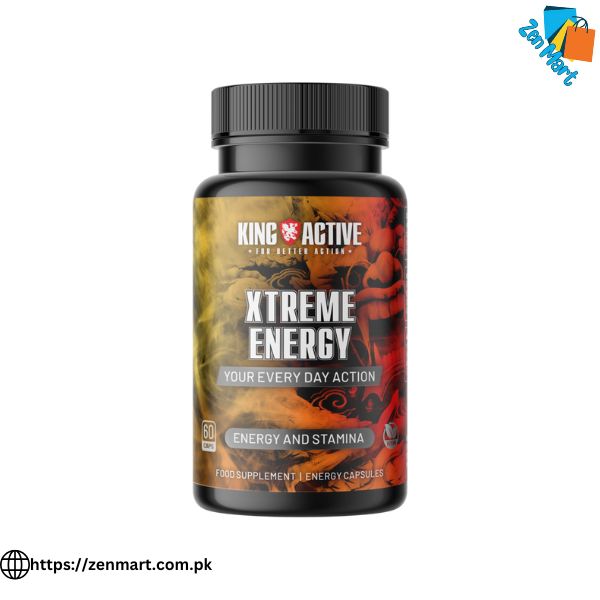 King Active Xtreme Energy & Stamina Capsules