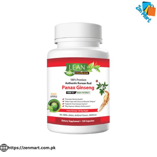 Lean Authentic Korean Red Panax Ginseng Capsules