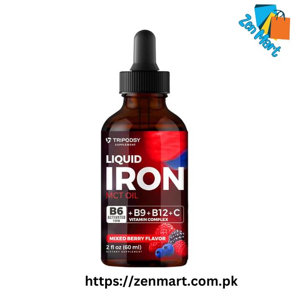 Liquid Iron Mct Oil Mixed Berry Flavor