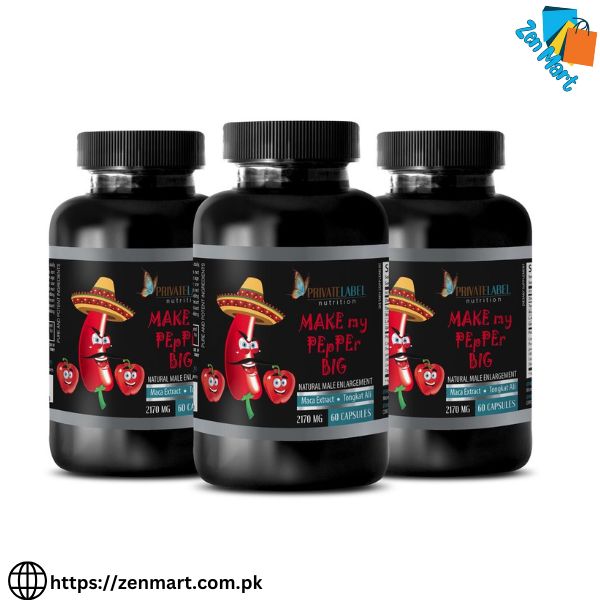 Make My Pepper Big Natural Male Enhancement Capsules