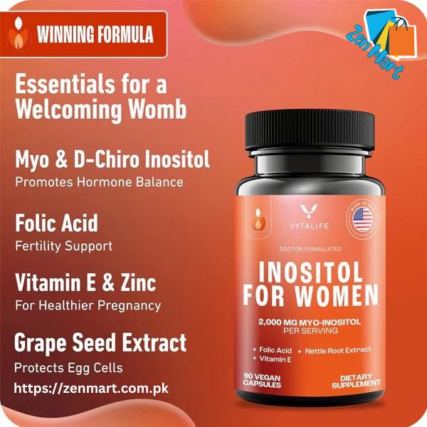 Vytalife Inositol For Women Capsules
