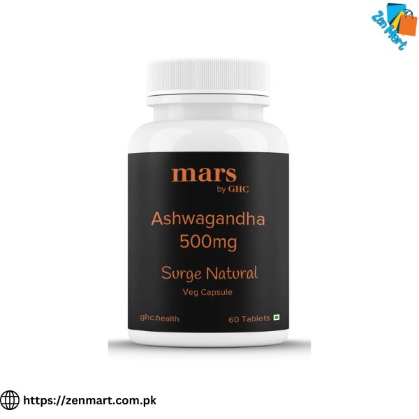 Mars By GHC Natural Ashwagandha 500mg Tablets Price