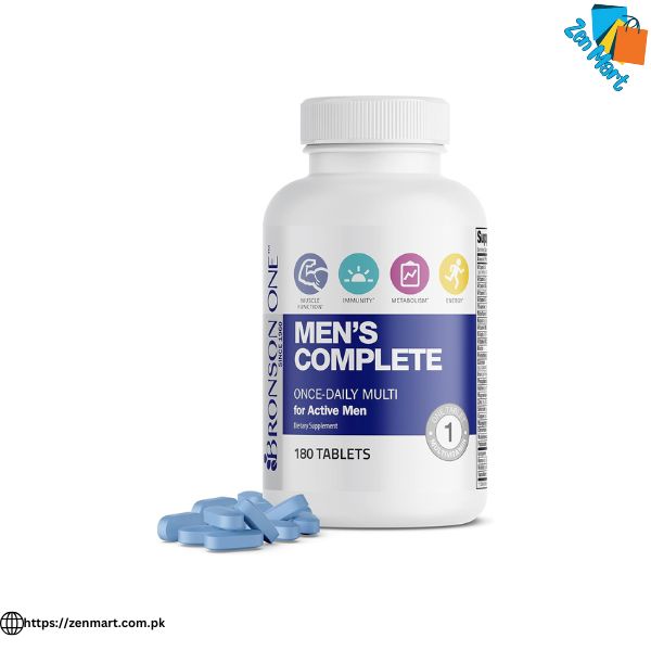 Men's Complete Once Daily Multi For Active Men Tablets