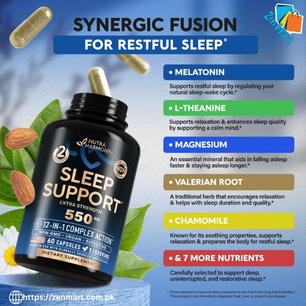 Natura Harmony Sleep Support Capsules Price