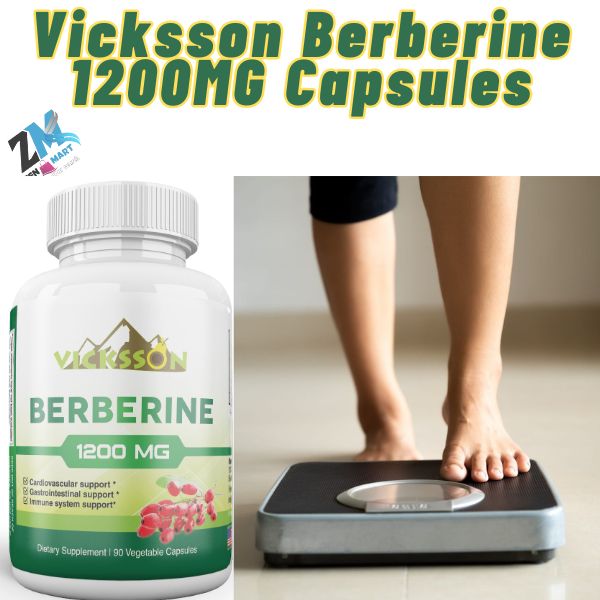 Vicksson Berberine 1200MG Capsules In Pakistan