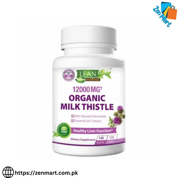 Organic Milk Thistle Capsules 12000mg