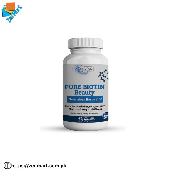 Orviar Pure Biotin Beauty Capsules For Nourishes The Sclap