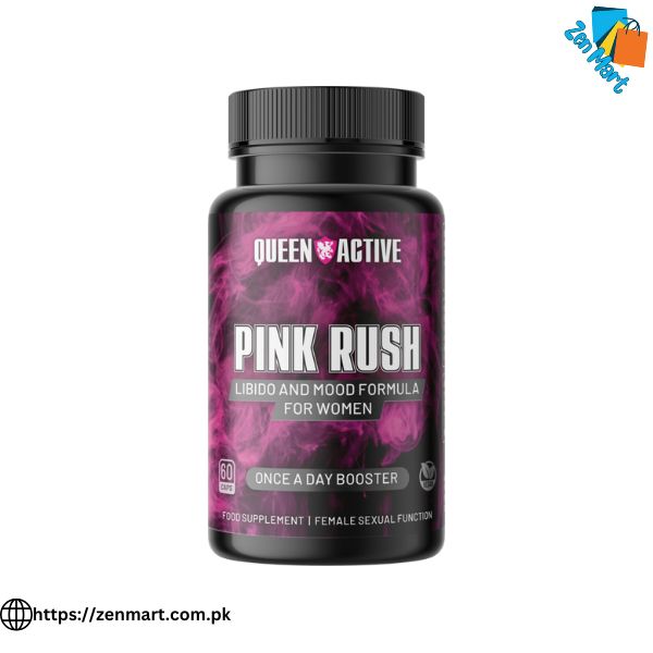 Queen Active Pink Rush Libido & Mood Formula For Women