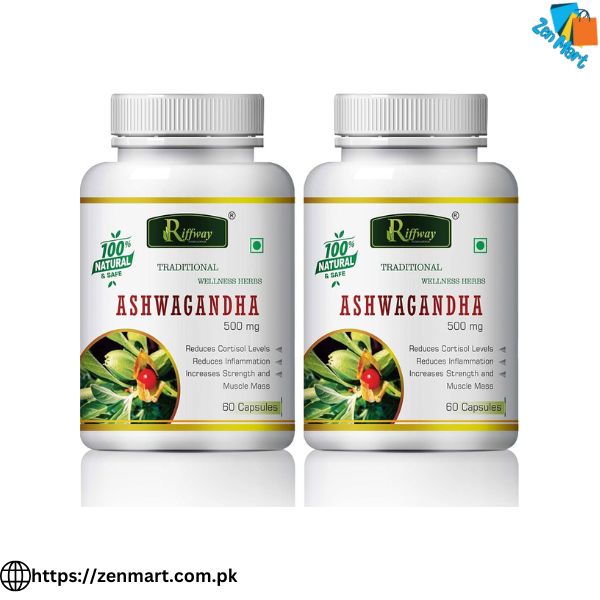 Riffway Ashwagandha 500mg Capsules
