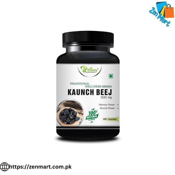 Riffway Kaunch Beej 500 mg Memory Power Capsules