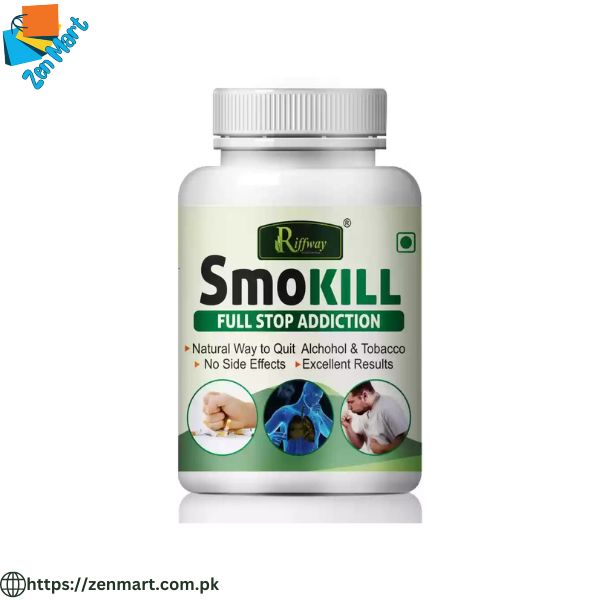 Riffway Smokill Full Stop Addiction Capsules