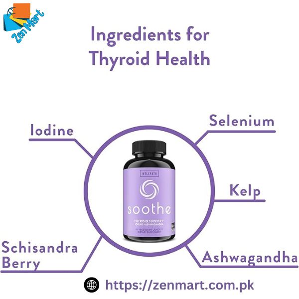 Soothe Thyroid Support Capsules Price