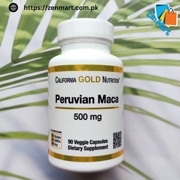 California Gold Nutrition Peruvian Maca 500mg Capsules