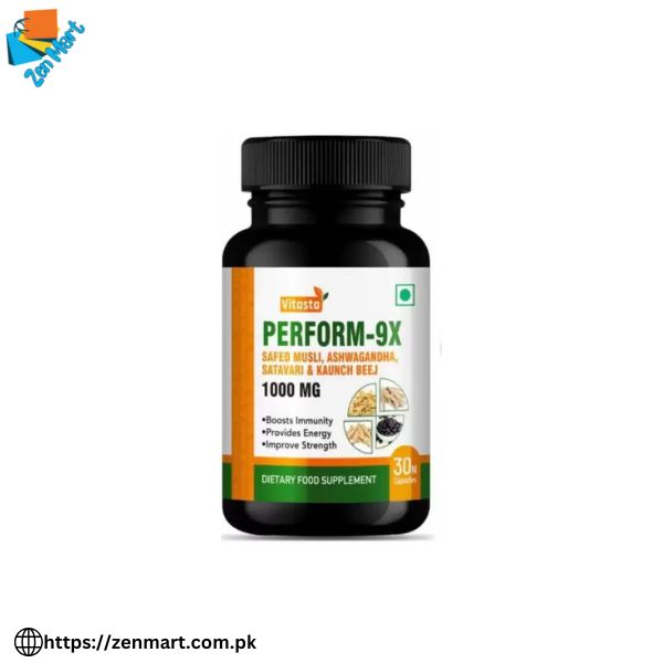 Vitasta Perform 9X Capsules For Energy
